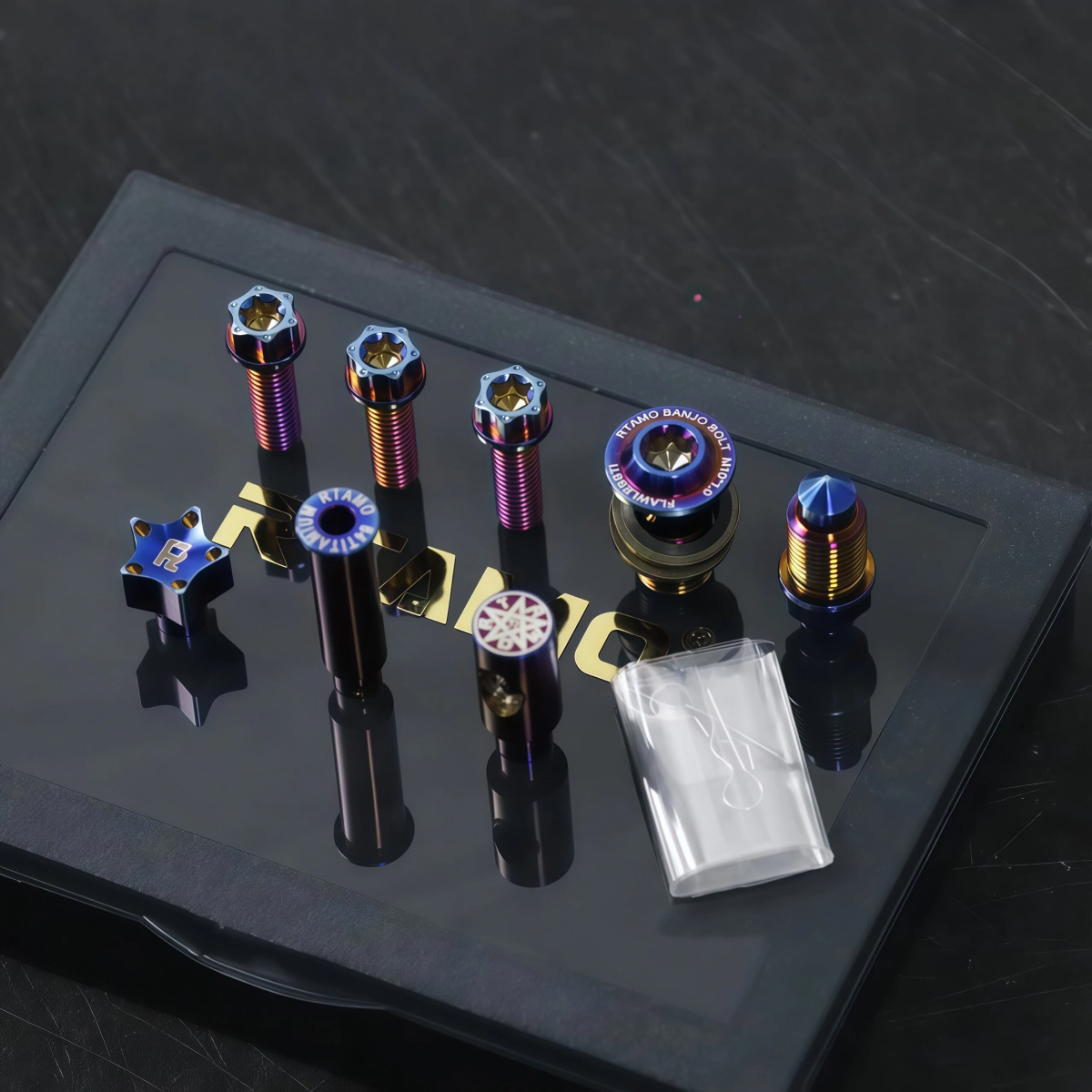 Titanium Brake Pump Bolt Kit Fit for Brembo CNC Pumps