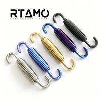 Titanium Pipe Springs for Motorcycle(2 pcs)