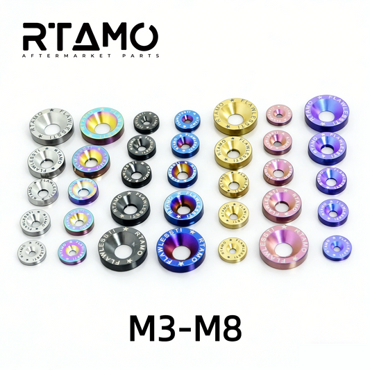 Titanium Countersunk Washer M3-M8