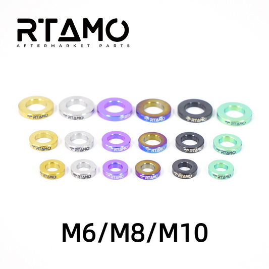 Titanium Spacer Washer M6/M8/M10