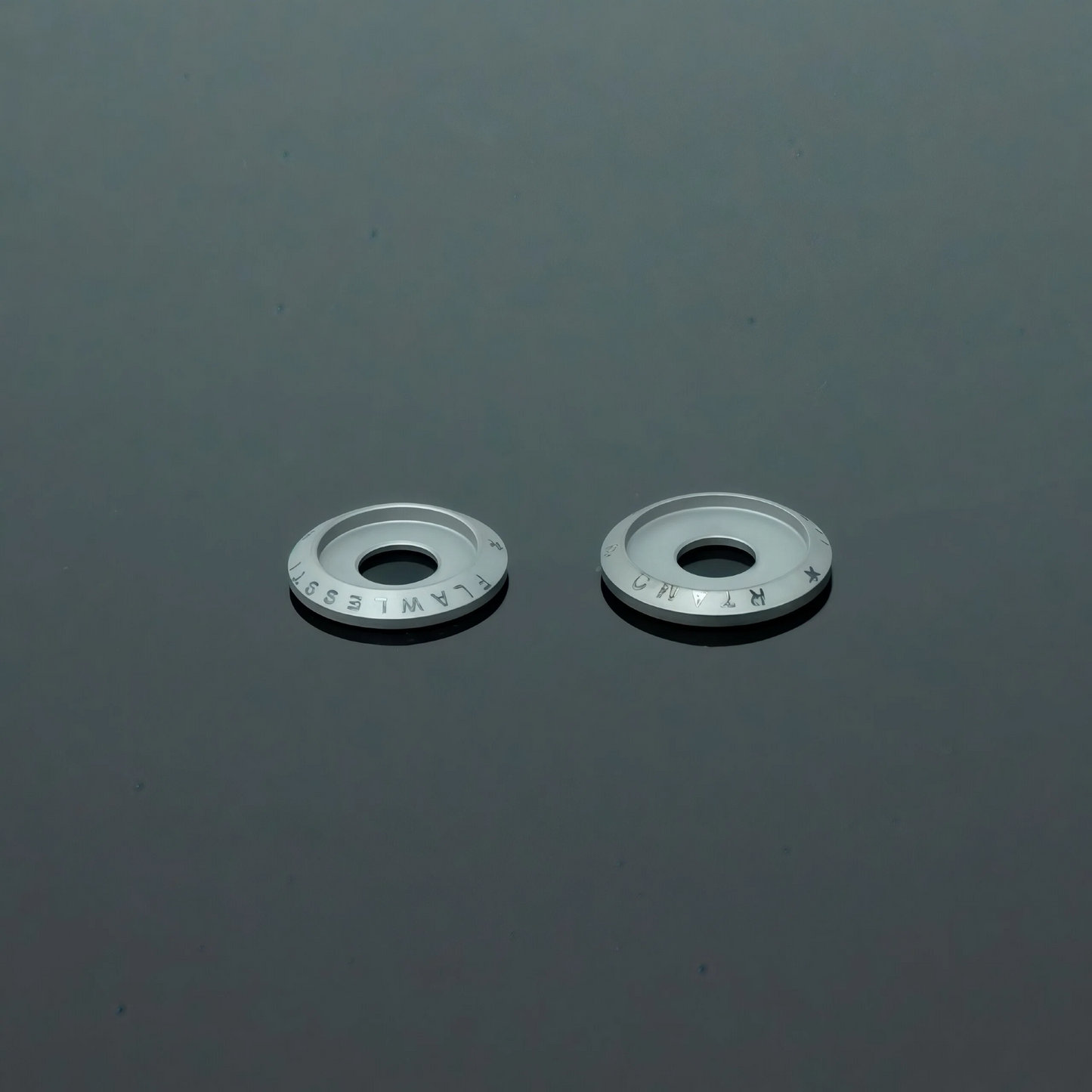 Titanium Step Washer M6 Matte Sandblasted Gasket