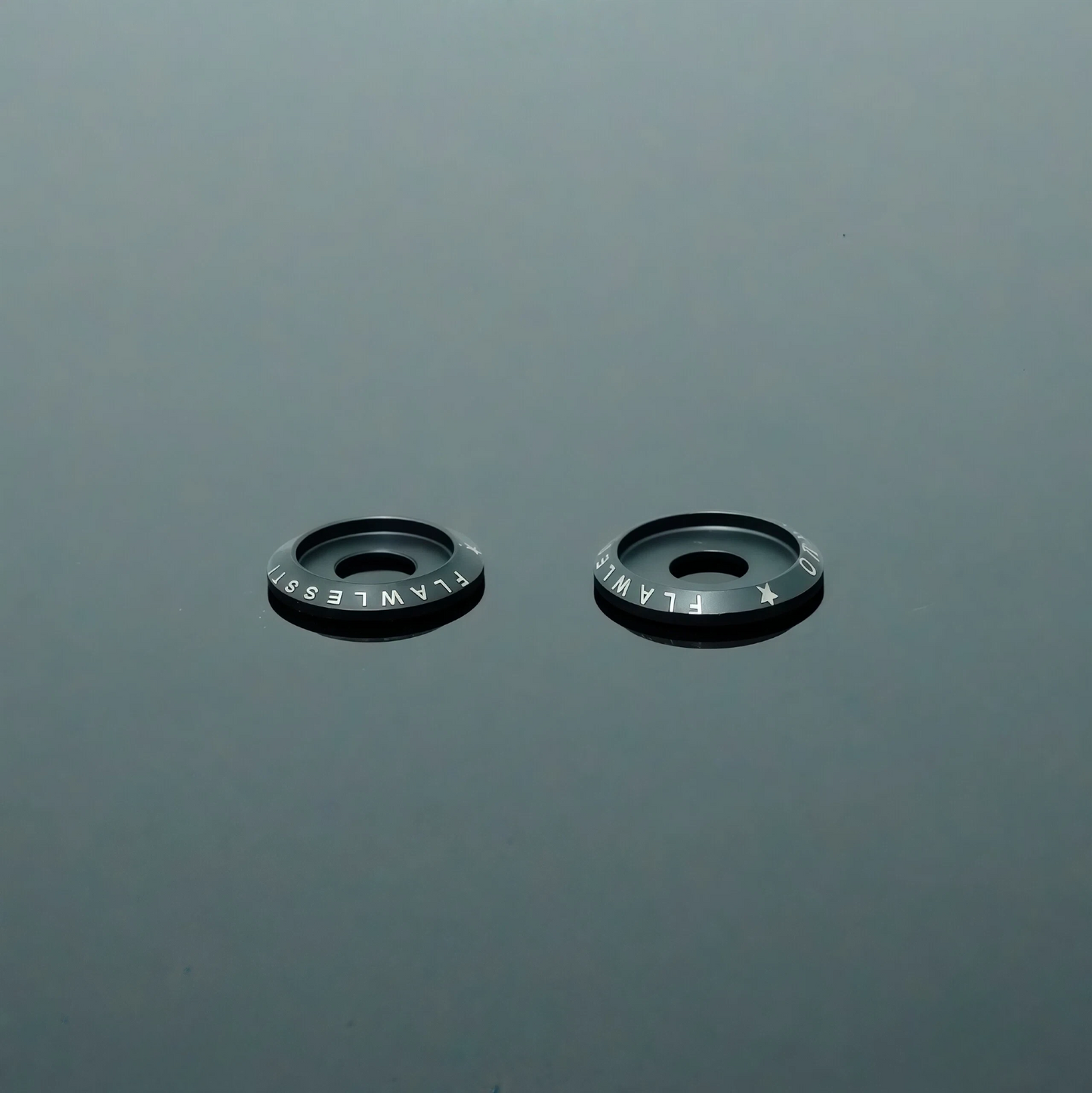 Titanium Step Washer M6 Matte Sandblasted Gasket