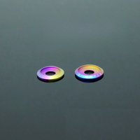 Titanium Step Washer M6 Matte Sandblasted Gasket