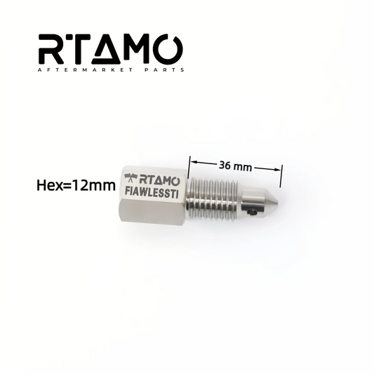 Titanium Exhaust Mirror Base M10