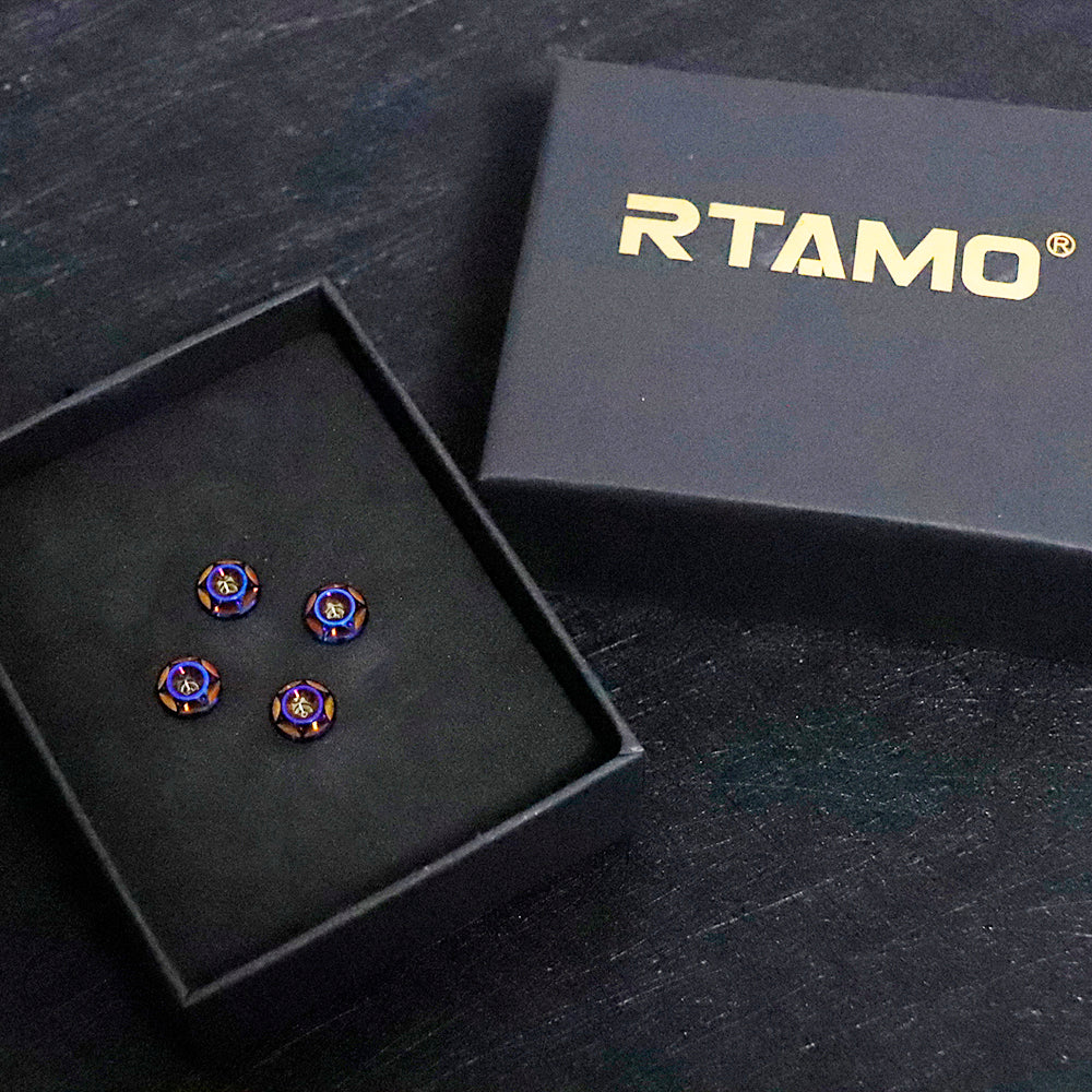 Titanium Helmet Bolts for SHOEI