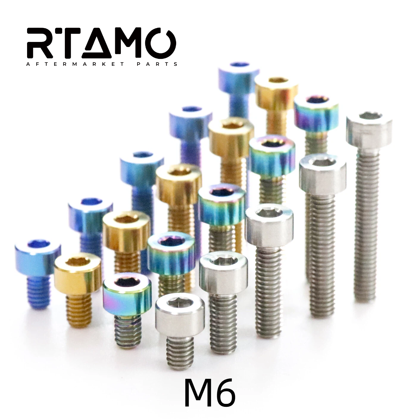 Titanium Bolt M6 Hex Socket Head