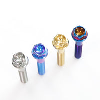 Titanium Bolt Concave Flange Head with Hole M10