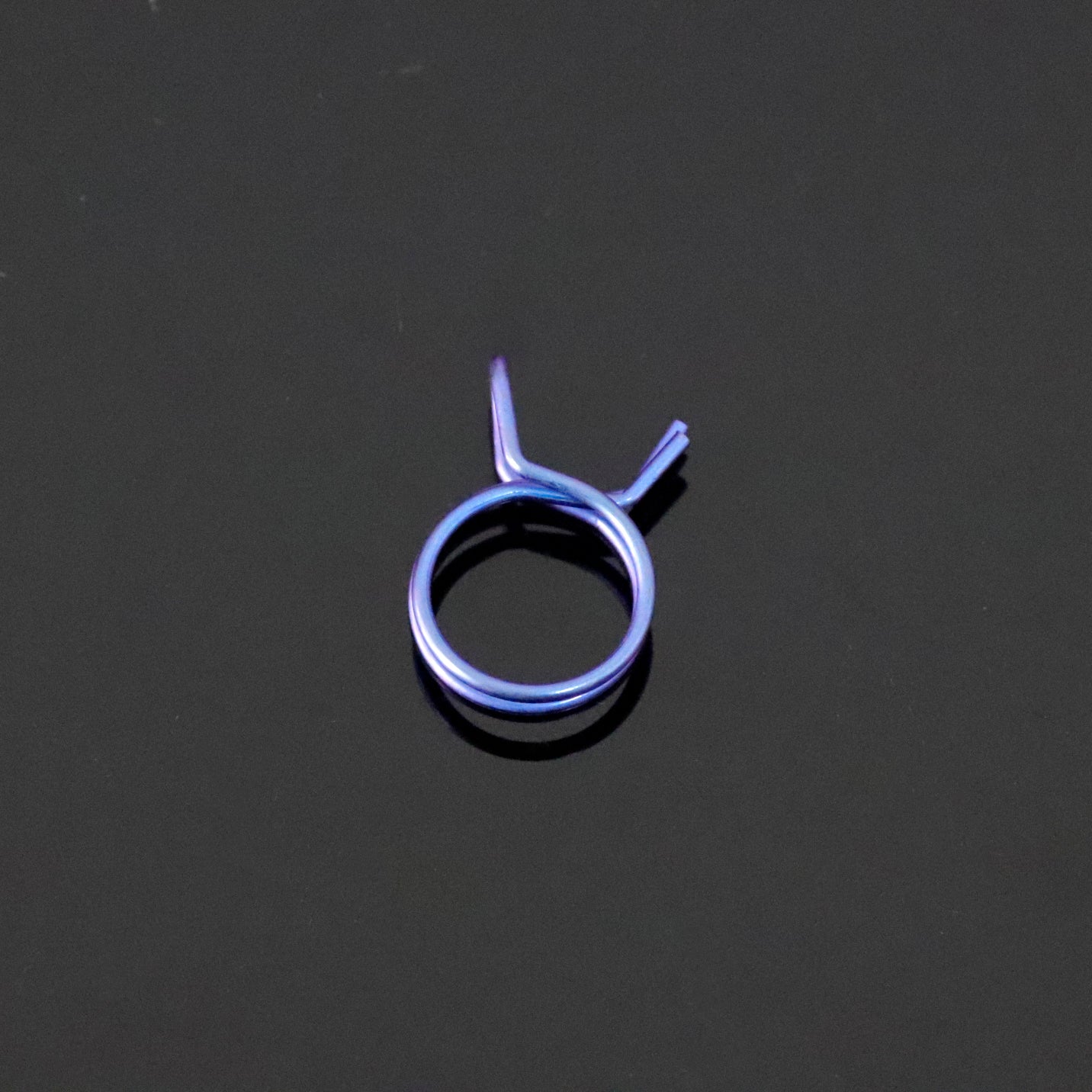 Titanium Universal Air Box Tube Plug Clip