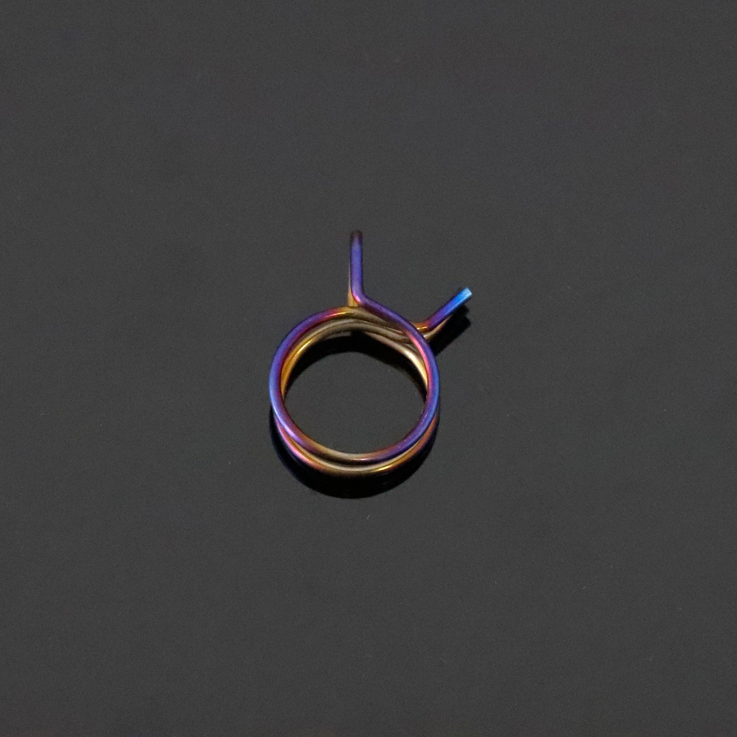 Titanium Universal Air Box Tube Plug Clip
