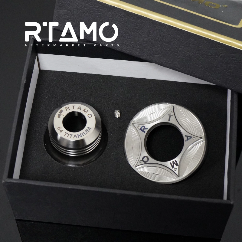Titanium Universal Single Side Axle Mount Anti-Drop Cup Set