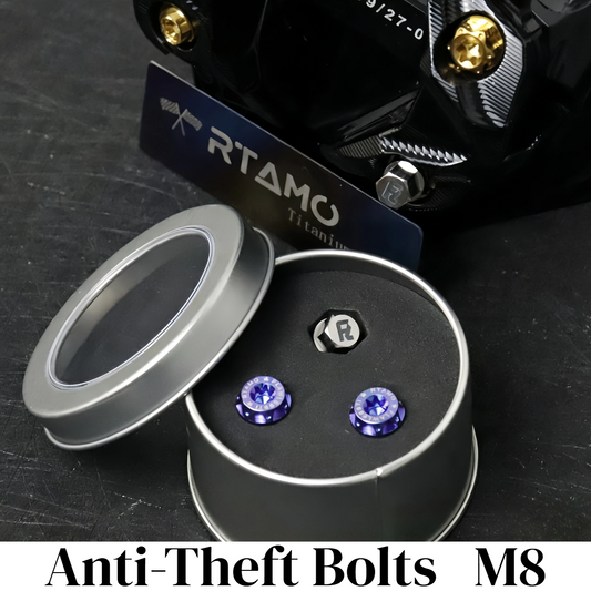 Titanium Anti-Theft Bolts M8