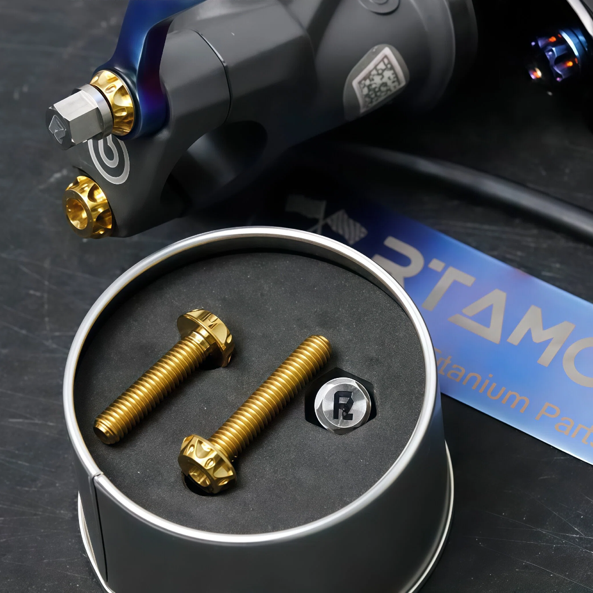 Titanium Anti-Theft Bolts M6