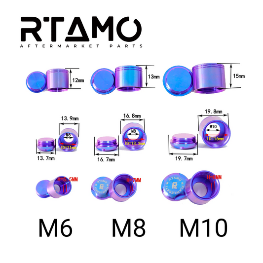 Titanium Anti-Theft Cap