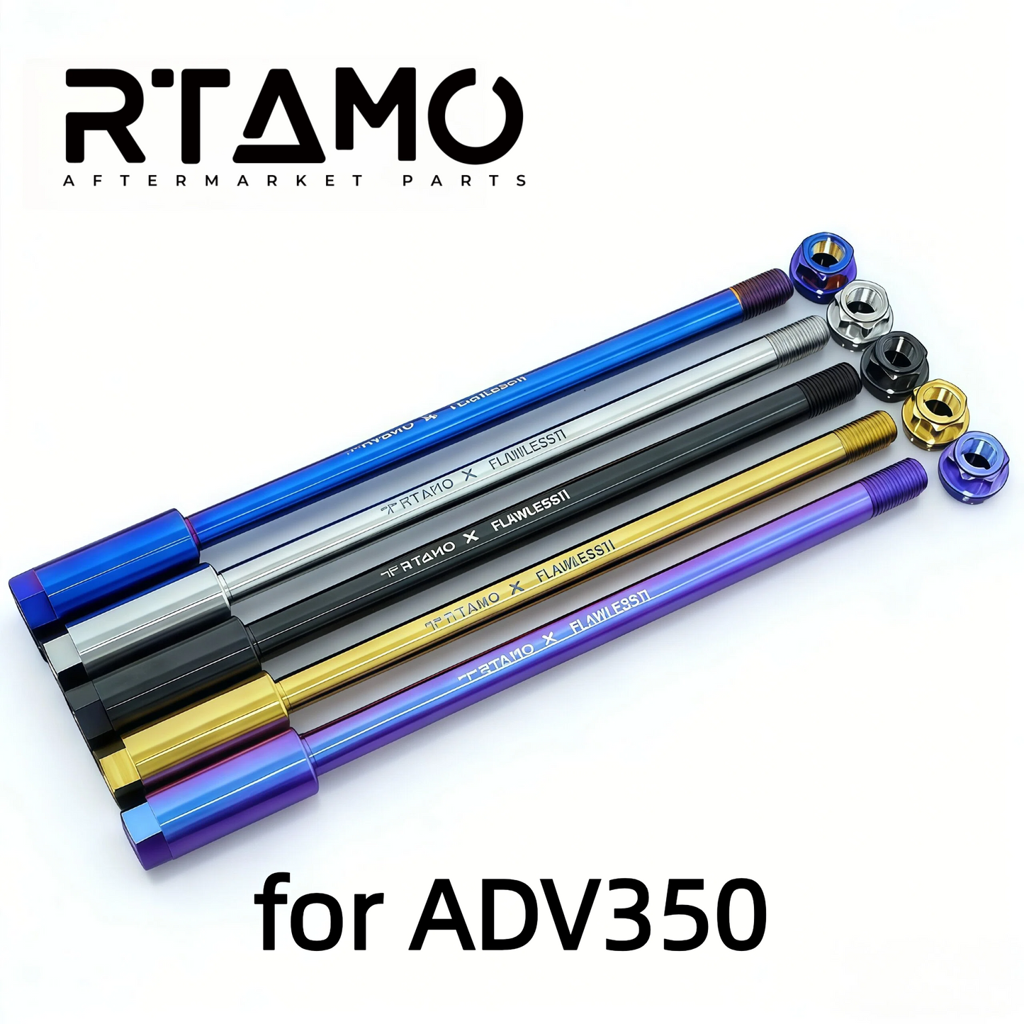 Titanium Axle Front Shaft Set for Honda ADV350