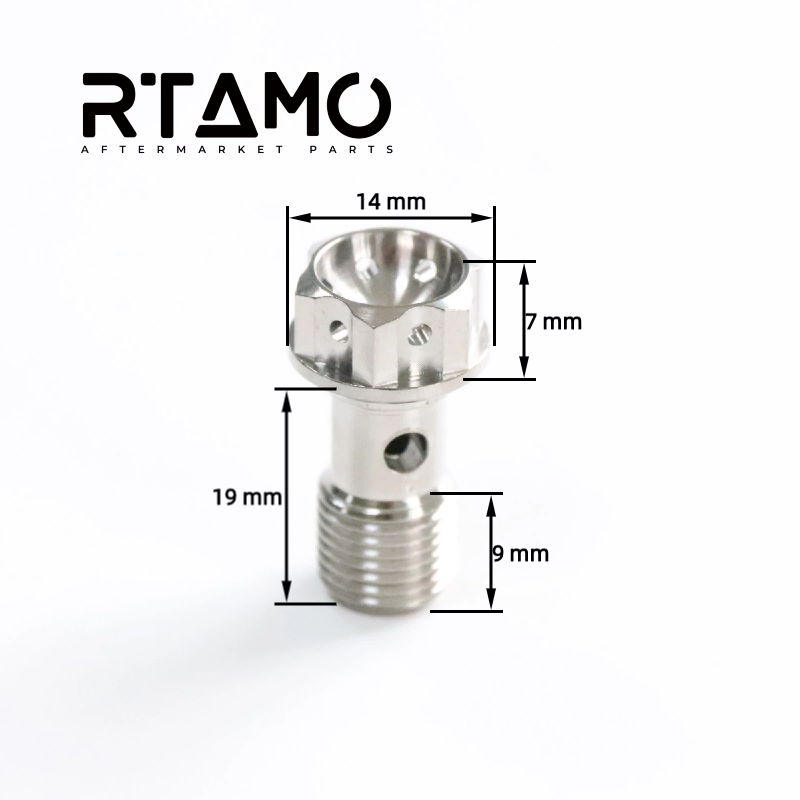 Titanium Banjo Bolt M10(OD=14mm)