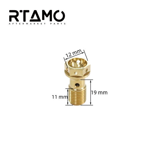 Titanium Banjo Bolt M10