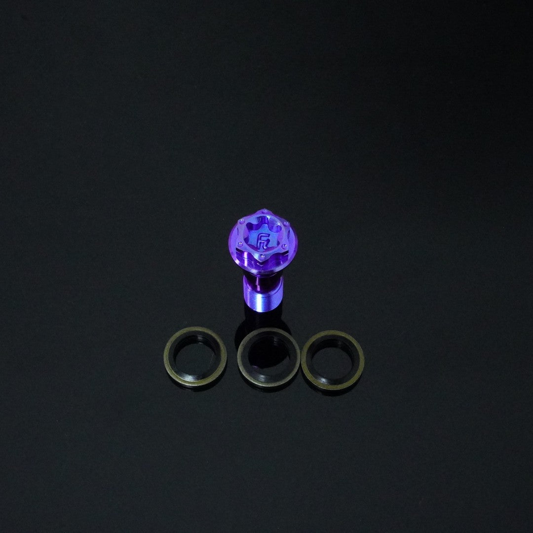 Titanium Banjo Bolt Double-hole M10(OD=16mm)