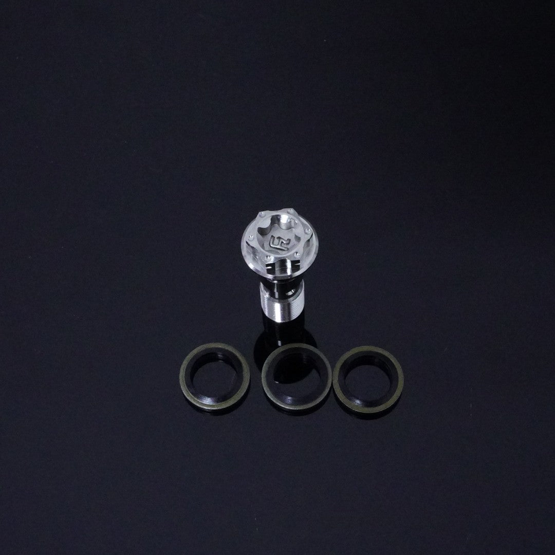 Titanium Banjo Bolt Double-hole M10(OD=16mm)