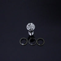 Titanium Banjo Bolt Double-hole M10(OD=16mm)