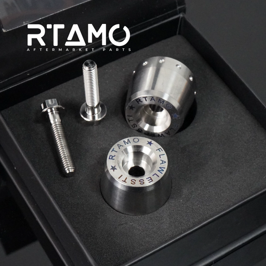 Titanium Handle Bar End With Fixing Bolts Fit for Yamaha XMAX