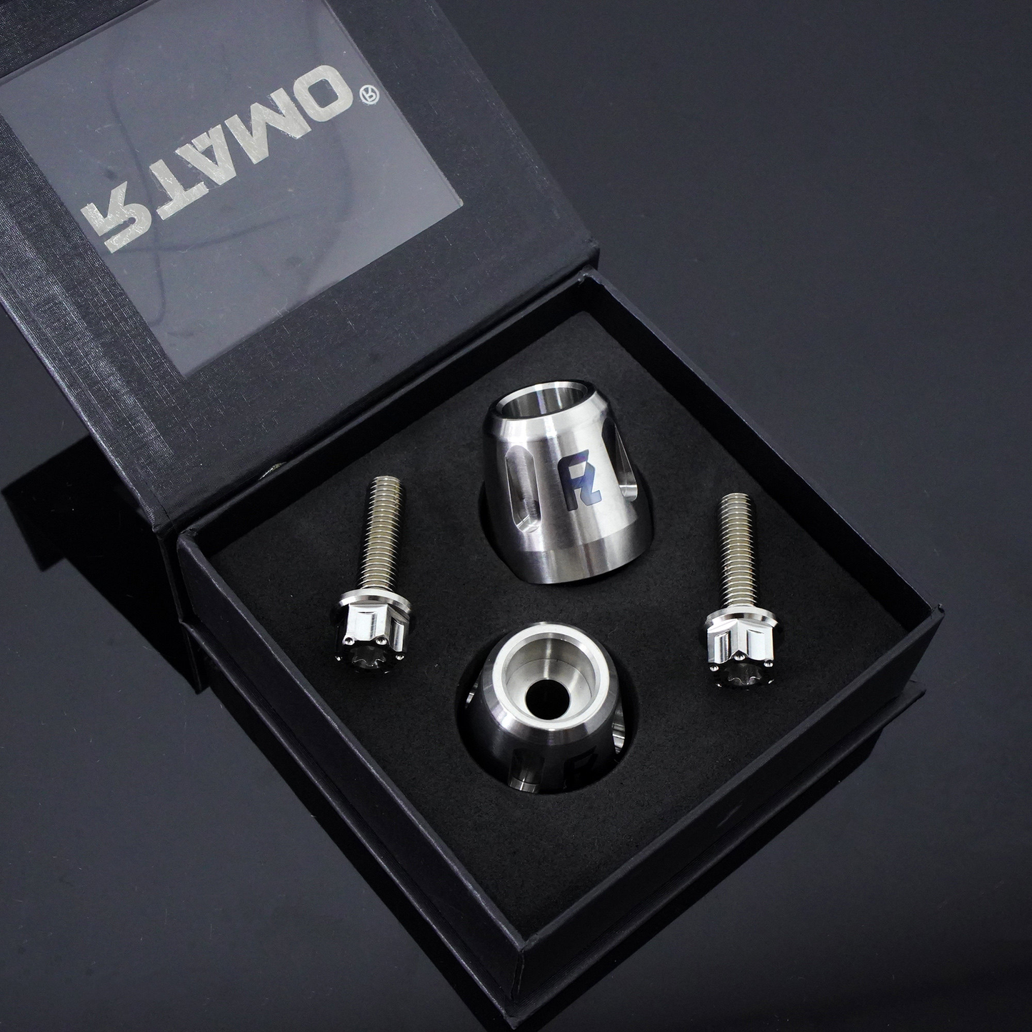 Titanium Handle Bar End With Fixing Bolts Fit for Kawasaki ZX4R/ZX6R/Ninja400/Z900/Z900RS