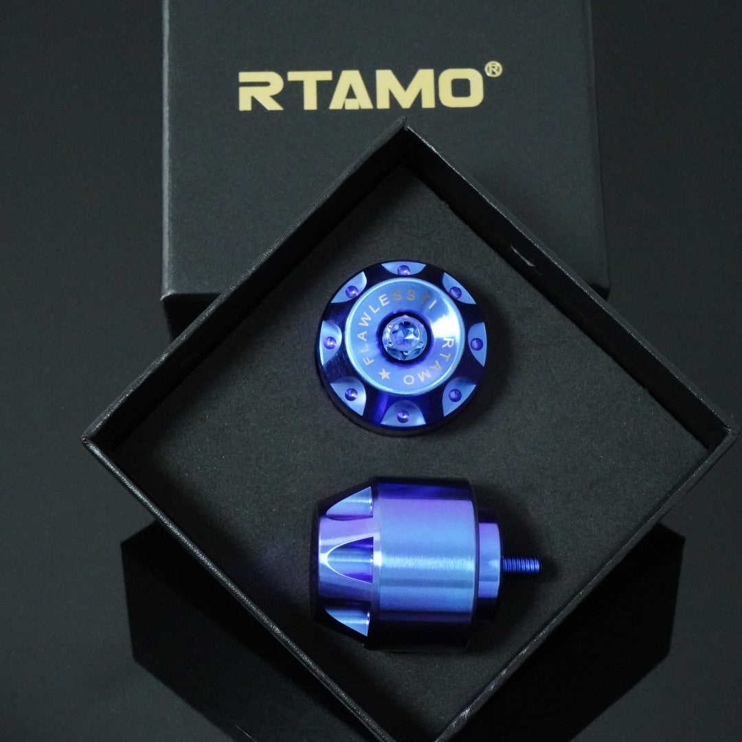 Titanium Handle Bar End With Fixing Bolts Fit for DRG