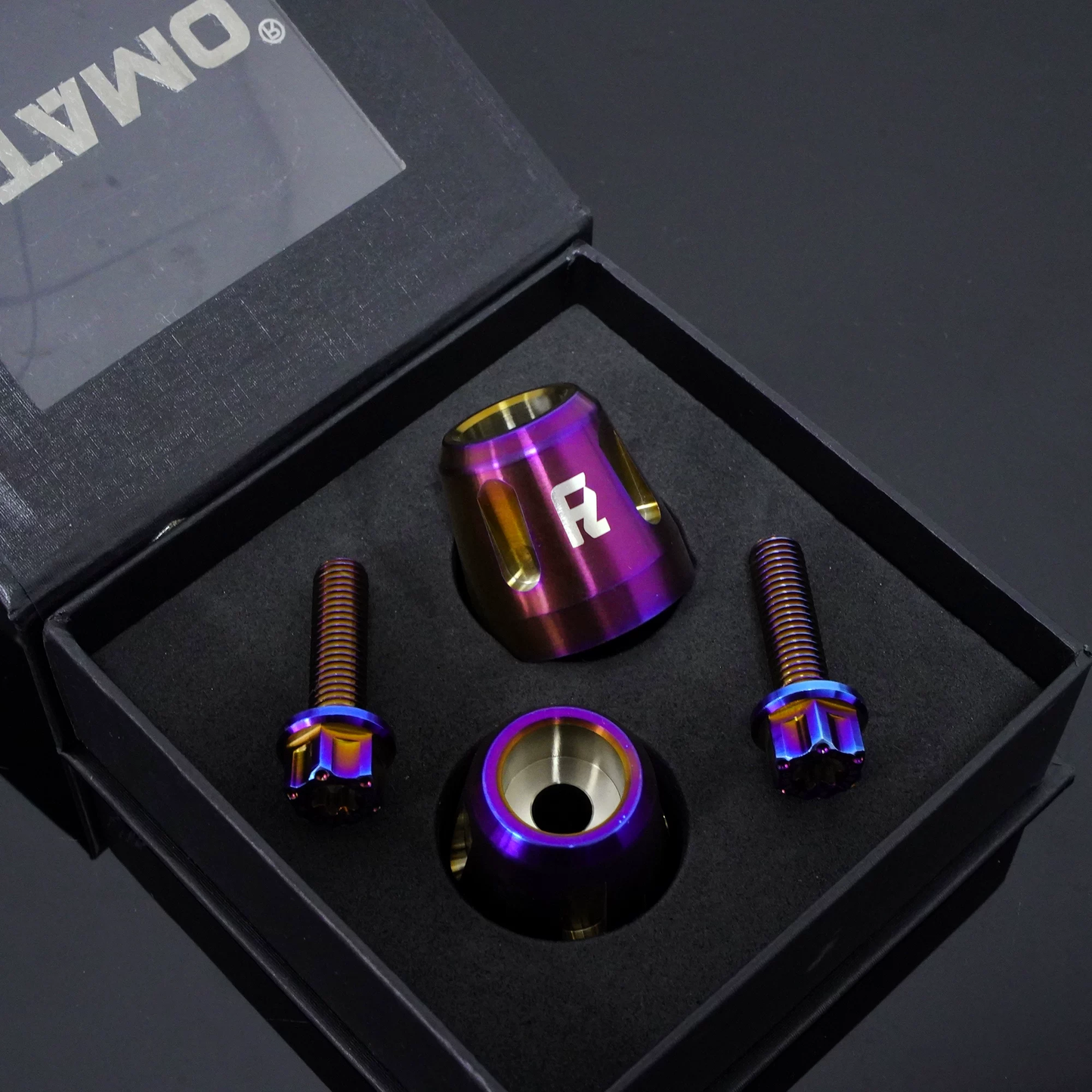 Titanium Handle Bar End With Fixing Bolts Fit for Kawasaki ZX4R/ZX6R/Ninja400/Z900/Z900RS
