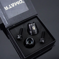 Titanium Handle Bar End With Fixing Bolts Fit for Kawasaki ZX4R/ZX6R/Ninja400/Z900/Z900RS