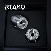 Titanium Weighted Handle Bar End With Fixing Bolts Fit for BWM