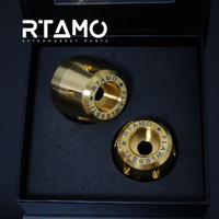 Titanium Weighted Handle Bar End With Fixing Bolts Fit for BWM