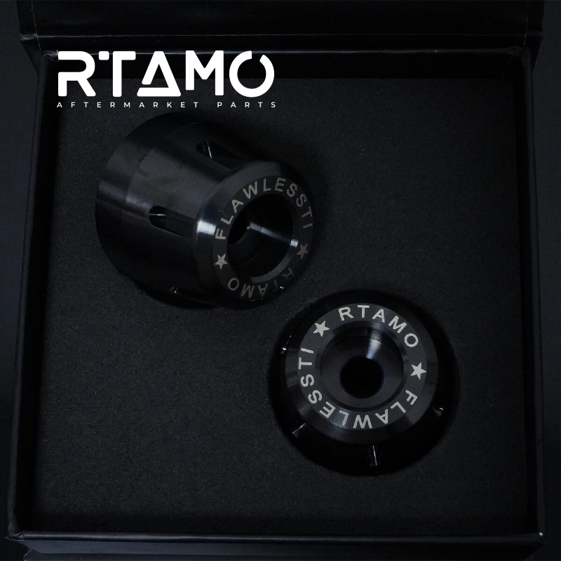 Titanium Weighted Handle Bar End With Fixing Bolts Fit for BWM