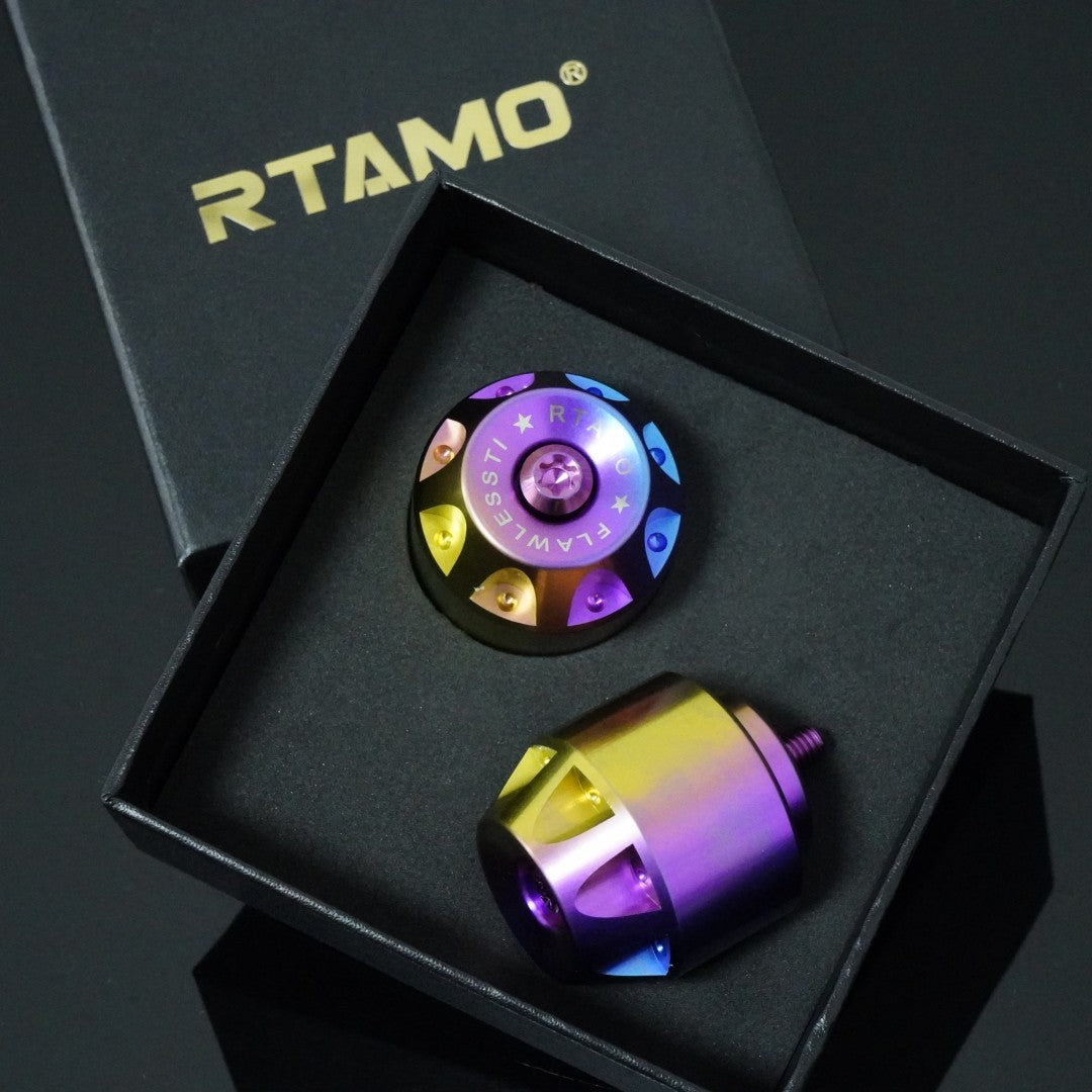 Titanium Handle Bar End With Fixing Bolts Fit for DRG