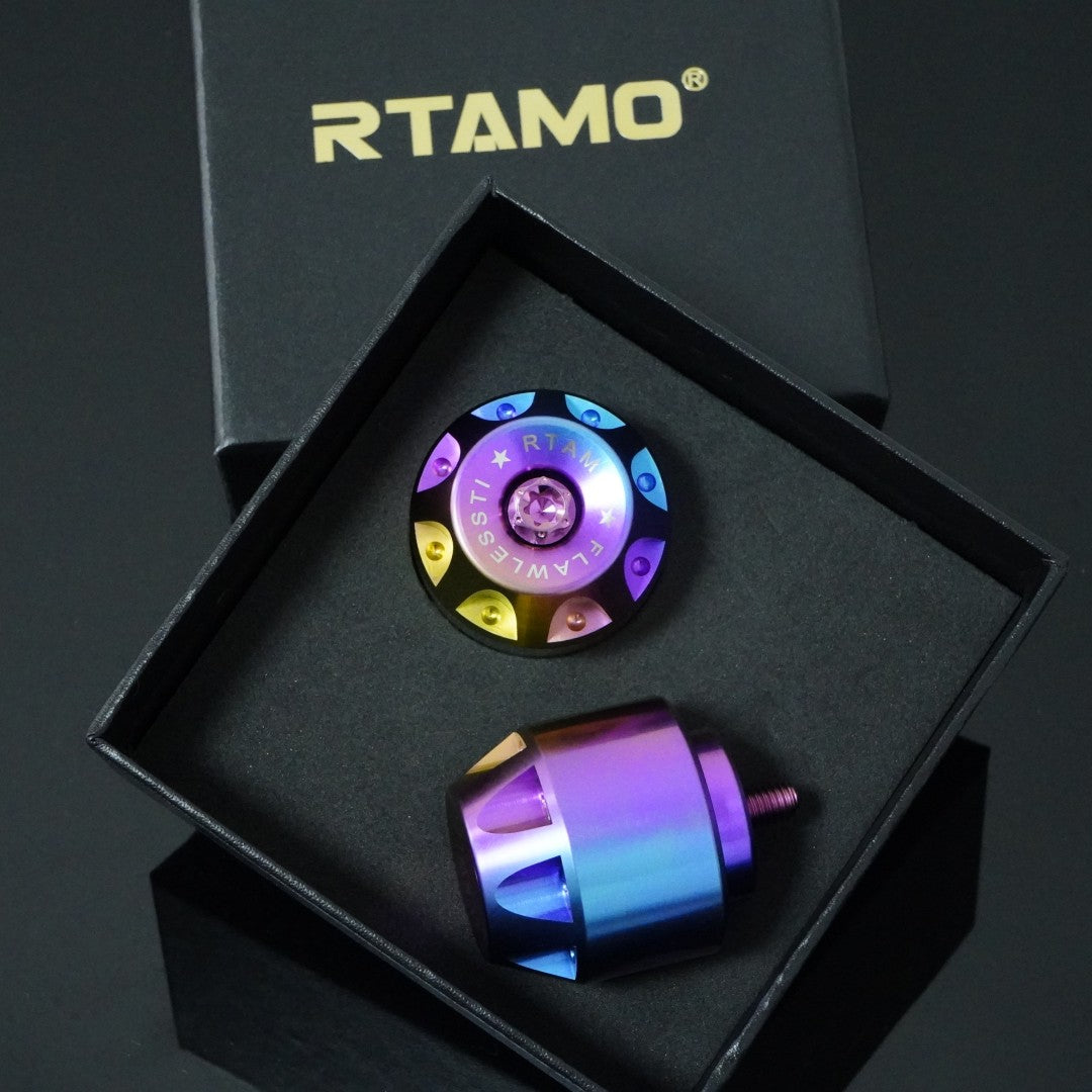 Titanium Handle Bar End With Fixing Bolts Fit for DRG