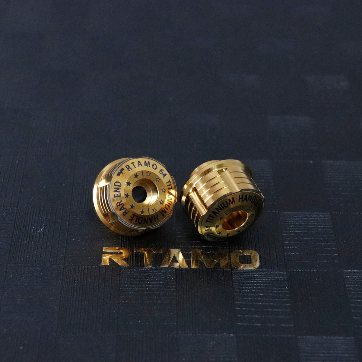 Titanium Universal Handle Bar End Plug With Fixing Screws Set