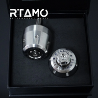 Titanium Weighted Handle Bar End With Fixing Bolts Fit for BWM