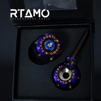 Titanium Weighted Handle Bar End With Fixing Bolts Fit for BWM