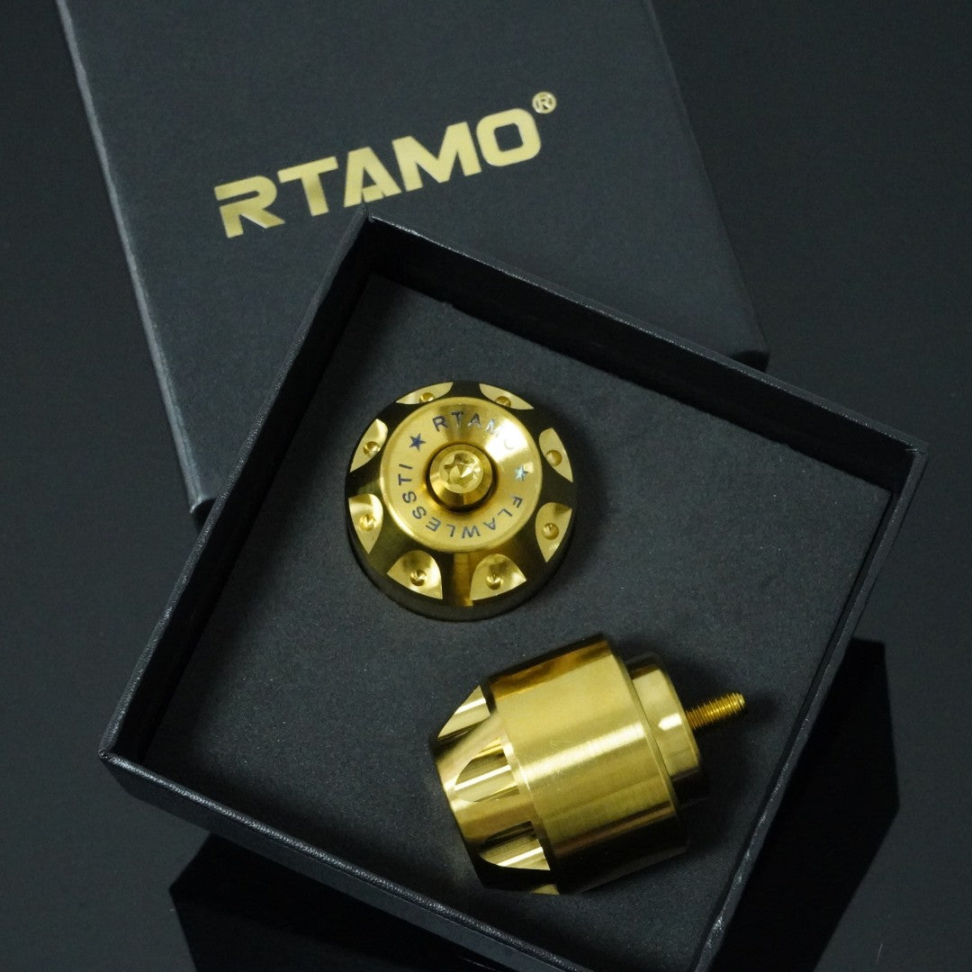 Titanium Handle Bar End With Fixing Bolts Fit for DRG