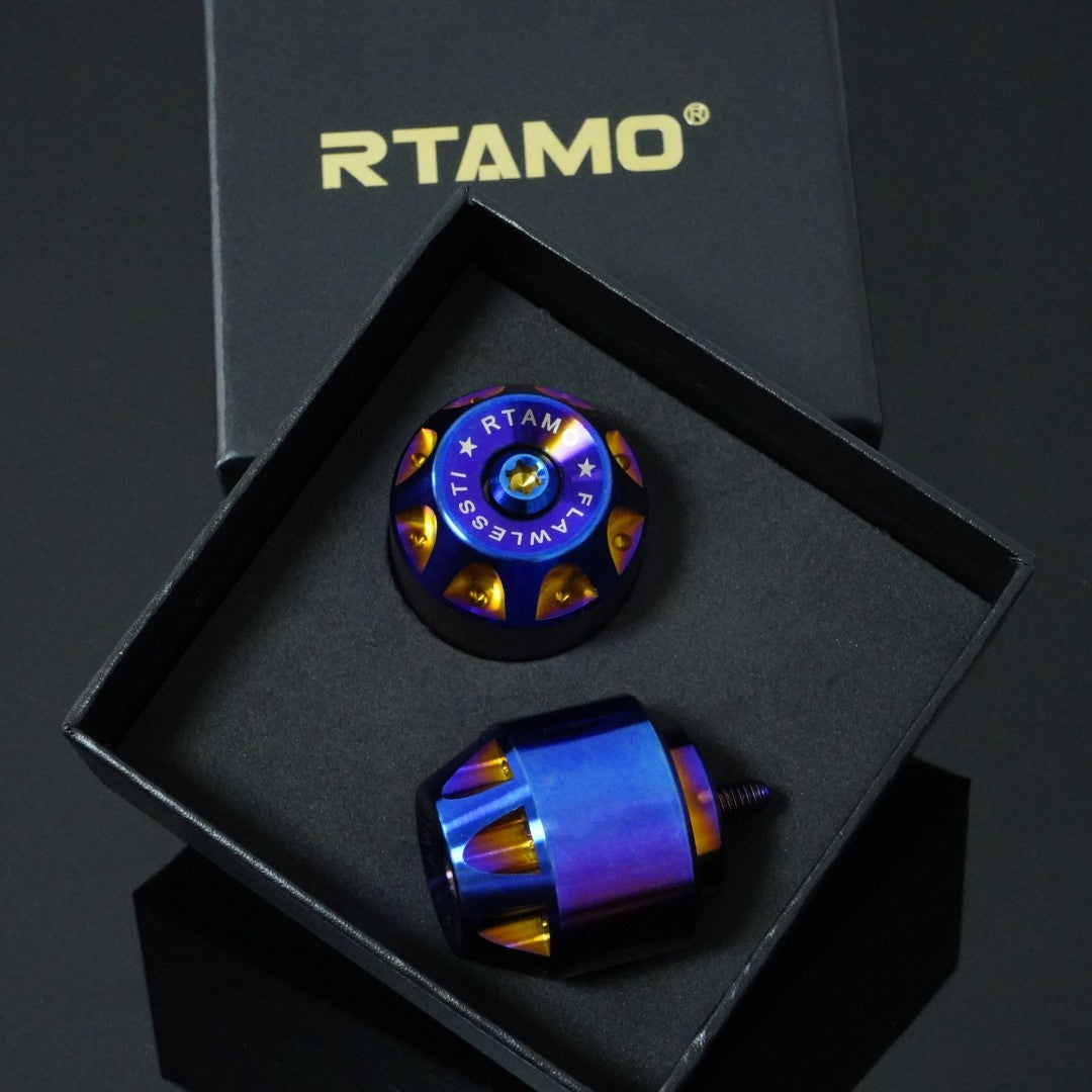 Titanium Handle Bar End With Fixing Bolts Fit for DRG