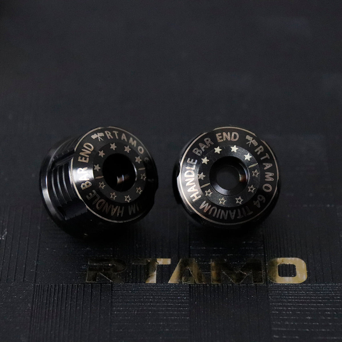 Titanium Universal Handle Bar End Plug With Fixing Screws Set
