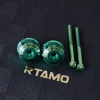Titanium Universal Handle Bar End Plug With Fixing Screws Set