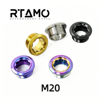 Titanium Bicycle Crank Cover Screw