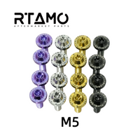 Titanium Bottle Cage Bolt M5 for Bicycle