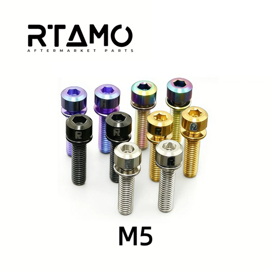 Titanium Bicycle Stem Fixing Bolts M5