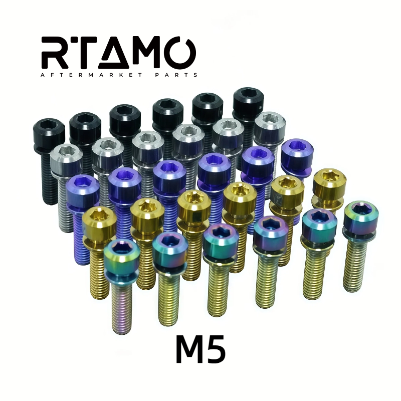 Titanium Bicycle Stem Bolts M5