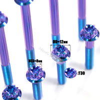 Titanium Bolt M6 Torx Head(OD=12)