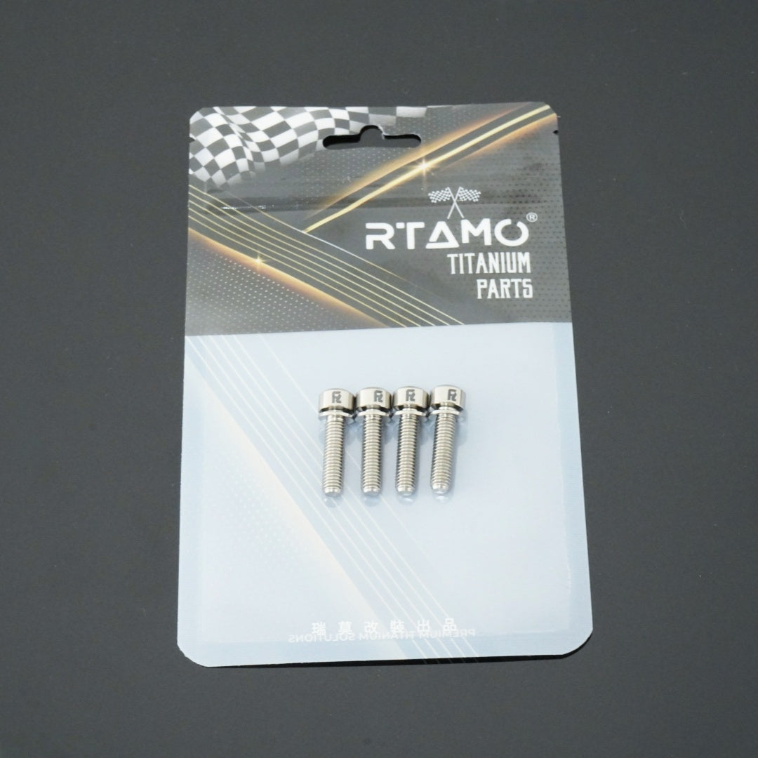 Titanium Bicycle Handlebar Stem Bolts M5