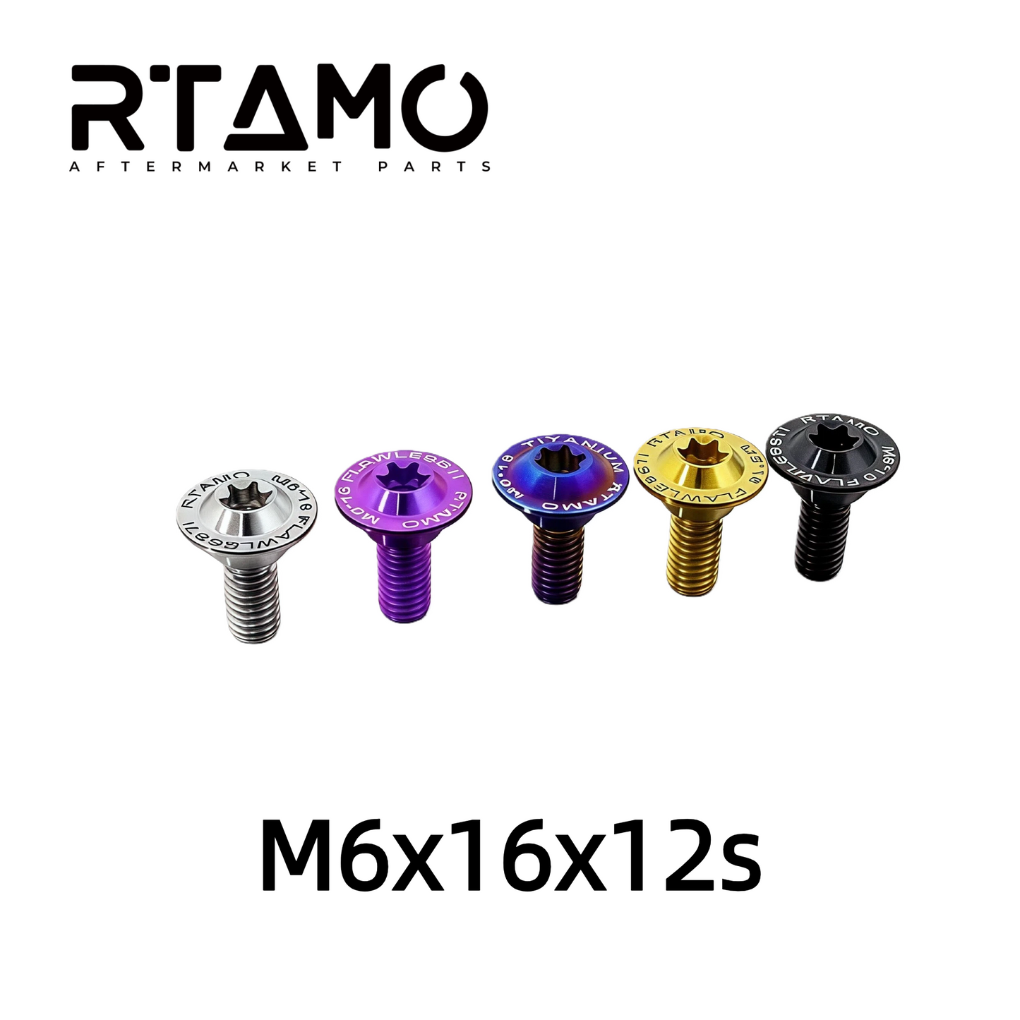 Titanium Brake Disc Step Bolt M6(15D) for Honda Bodycover