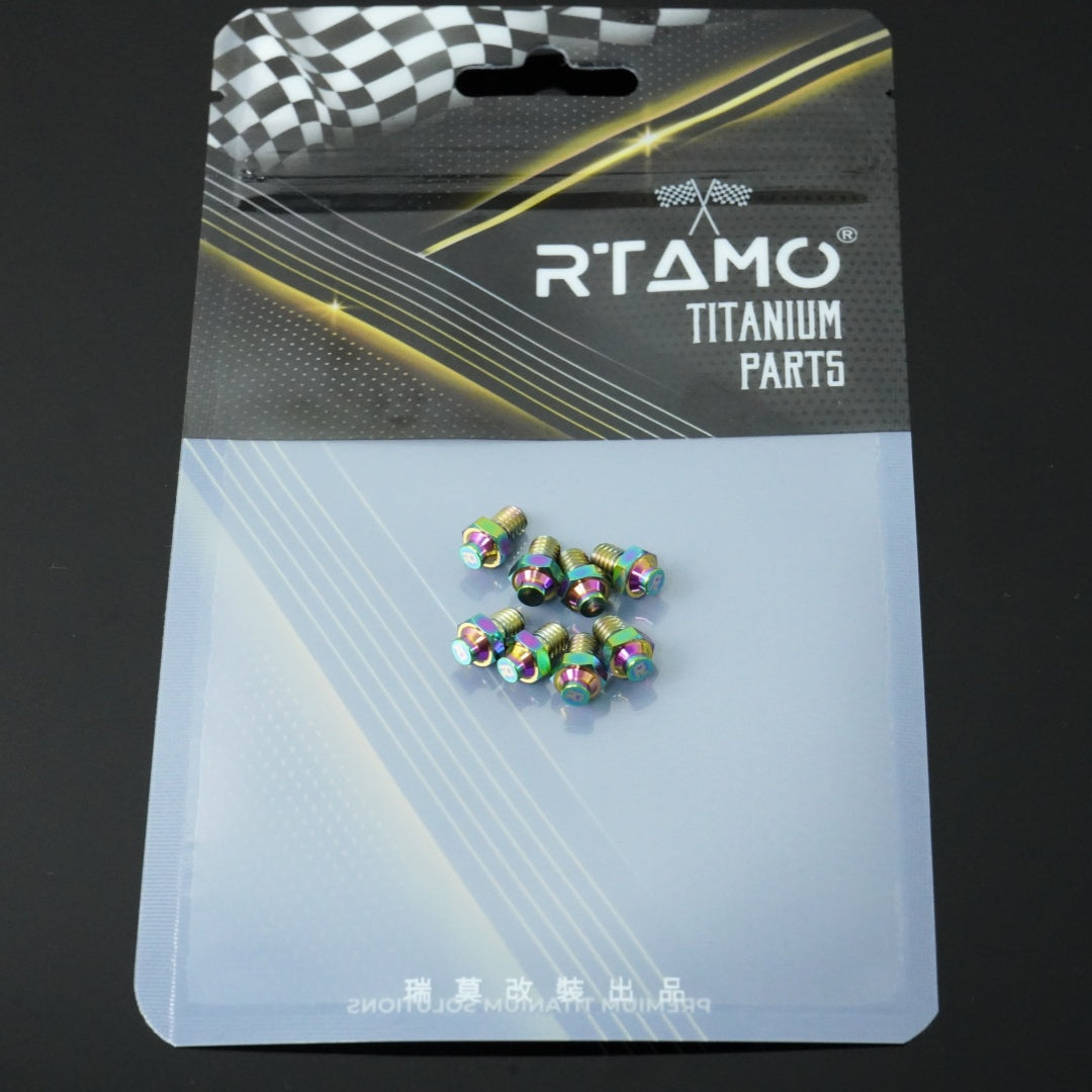 Titanium Bicycle Pedal Bolt M4