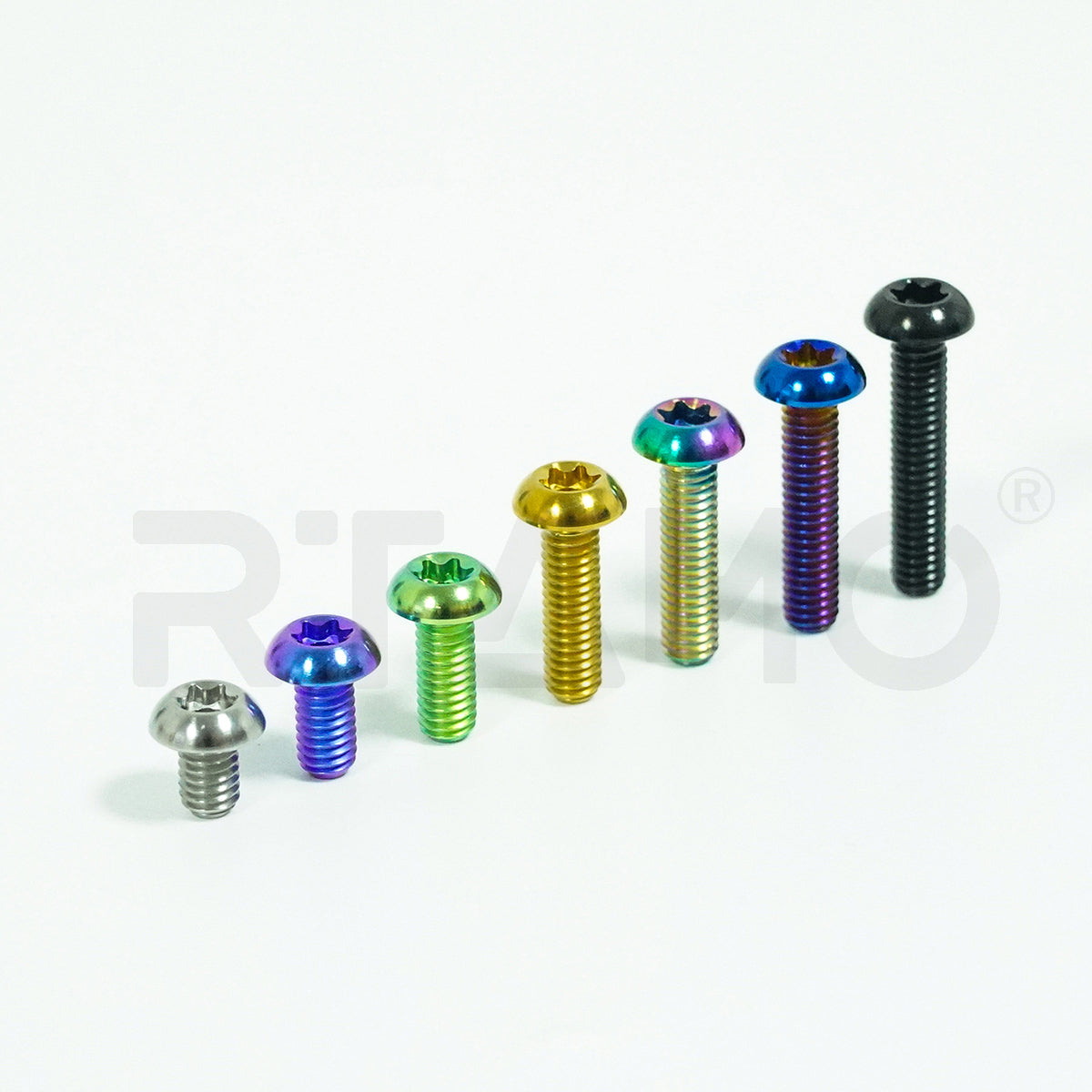 Titanium Bolt M4 Torx Ball Button Head T20