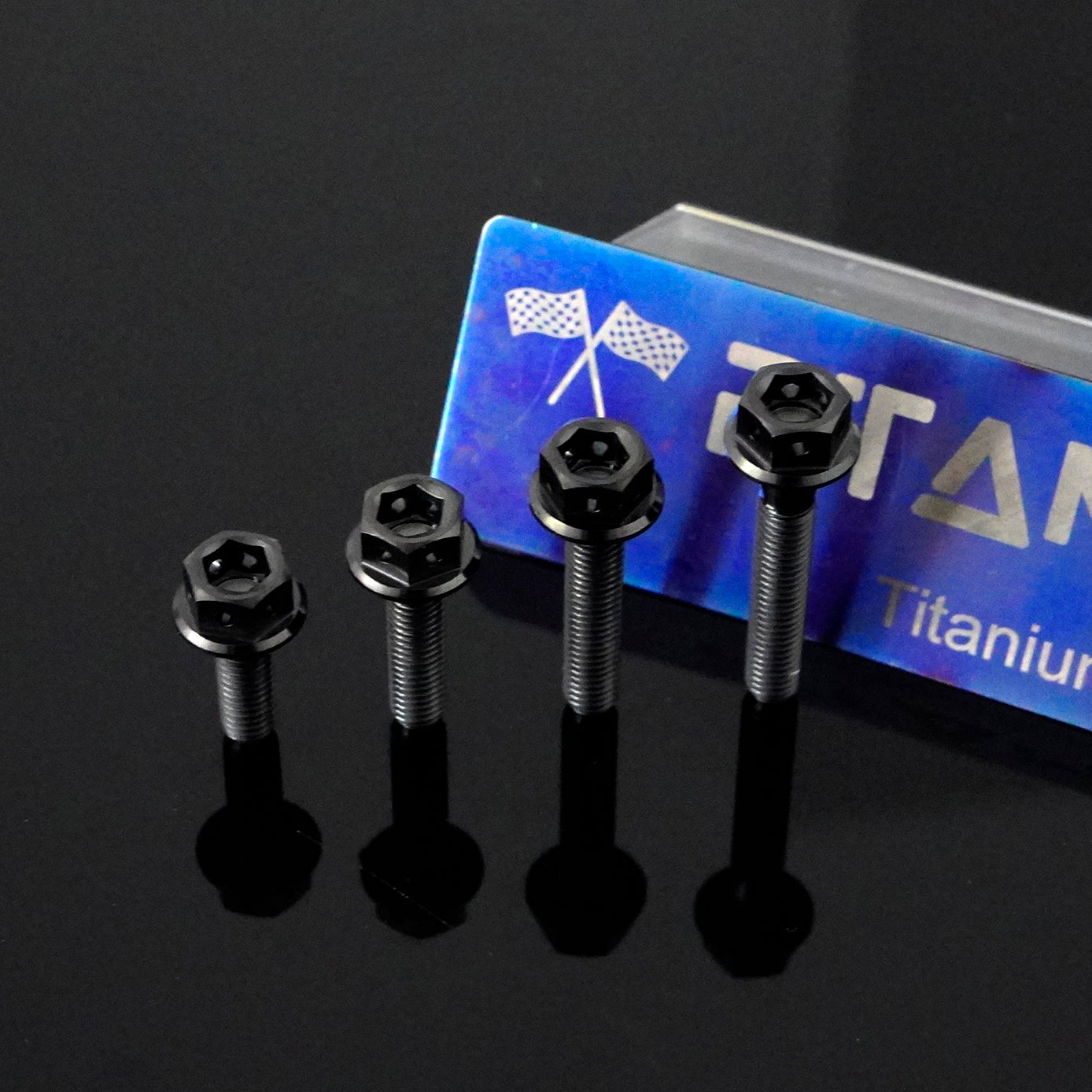 Titanium Bolt M5 Hexagon Flange Head with Hole